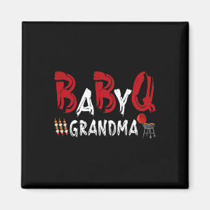 Grandma Baby Bbq Magnet