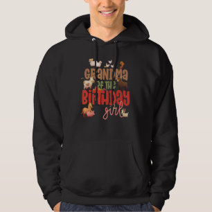 Grandma Barn Animals Farm Country Birthday Crew Th Hoodie