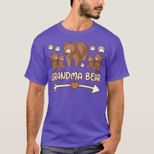 grandma bear 4 cubs shirts, grandma bear shirt wom