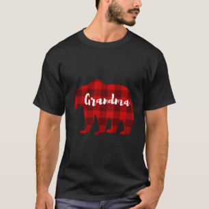 Grandma Bear Clothing Women Gift Grandparent Famil T-Shirt