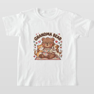 Grandma Bear Cute Hug T-Shirt