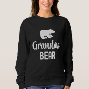Grandma Bear Cute Matching Family Group Bear Grand Sweatshirt