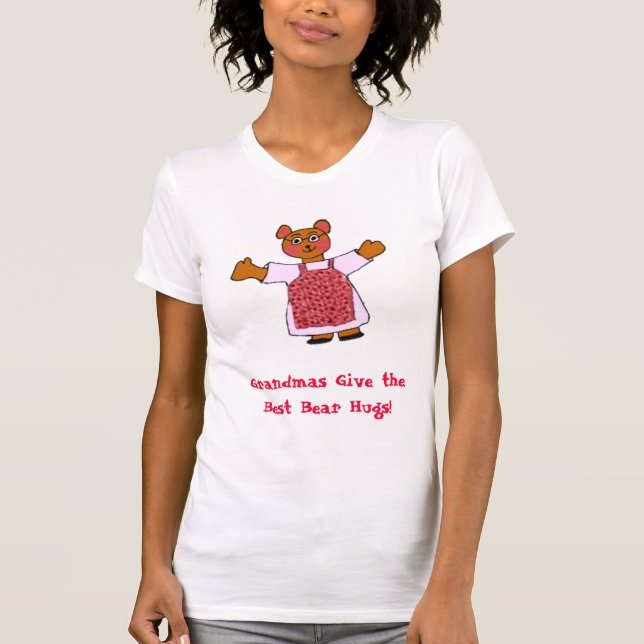 Grandma Bear Hugs T-Shirt (Front)