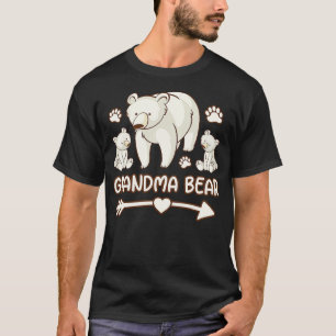 grandma bear shirt for women, grandma bear 2 cub s