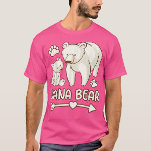 grandma bear shirts, nana bear tshirt for womens 