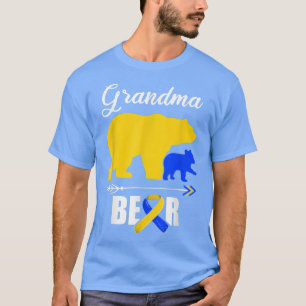 Grandma Bear T21 Grandkid , Down Syndrome Awarenes T-Shirt
