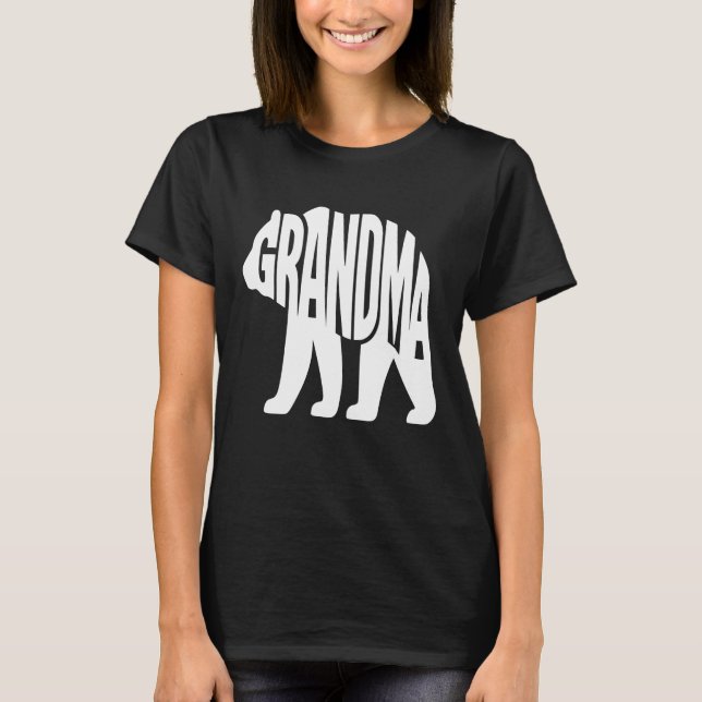 Grandma Bear  T-Shirt (Front)