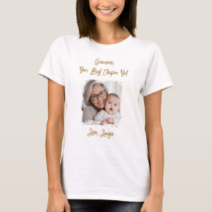 Grandma Best Chapter Photo Grandchild T-Shirt