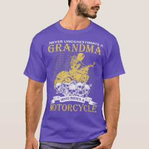 Grandma Biker Motorcycle Motocross Off-Roading Bik T-Shirt