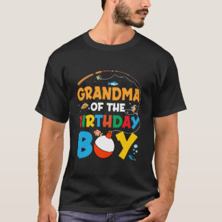 Grandma Birthday Boy Ofishally One Family Party De T-Shirt