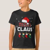 Grandma Busia Claus Santa Hat Funny Christmas Paja