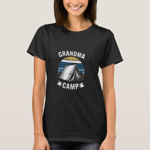 Grandma Camp 2024 Family Vacation Summer Camping C T-Shirt