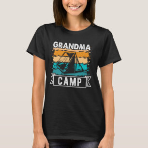 Grandma Camp 2024 Family Vacation Summer Camping C T-Shirt