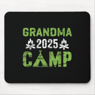 Grandma Camp 2025 Family Vacation Summer Camping C Mouse Pad