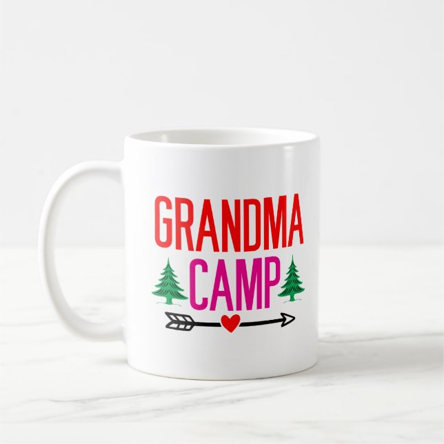 Grandma camp coffee mug (Left)