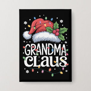 Grandma Claus Christmas Lights Pajama Family Match