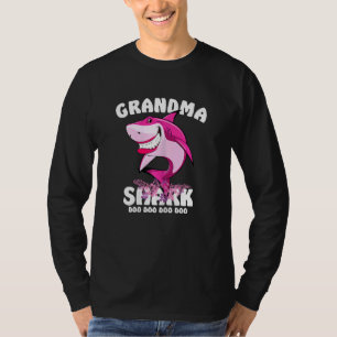 Grandma Claus Shark Christmas Matching Family Wom T-Shirt