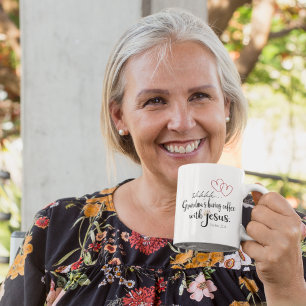 GRANDMA COFFEE JESUS Christian Funny Cute Quote Mug