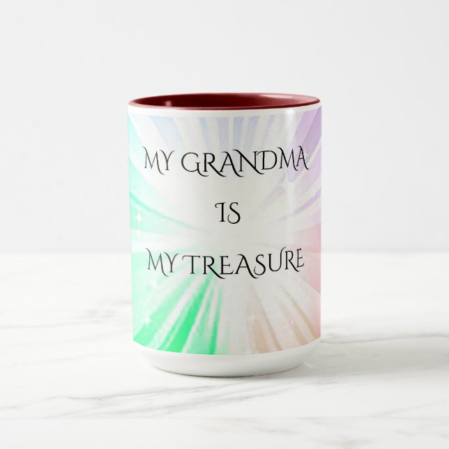"GRANDMA" COFFEE OR TEA MUG. MUG (Center)