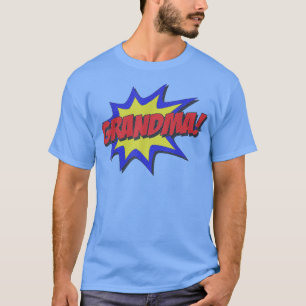 Grandma Comic Book  T-Shirt