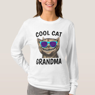 GRANDMA COOL CAT T-shirts t-shirt