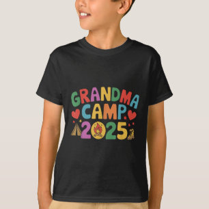 Grandma Cousins Camp 2025 Summer Vacation Camping T-Shirt