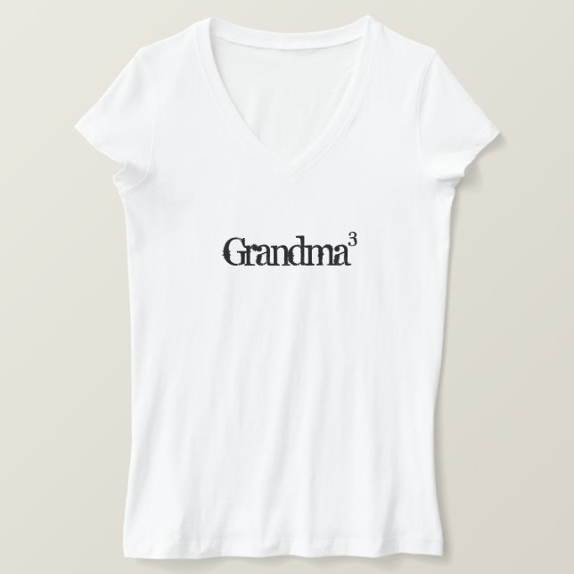 Grandma Cubed T-Shirt (Design Front)