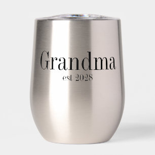 Grandma Custom Modern Black Typography