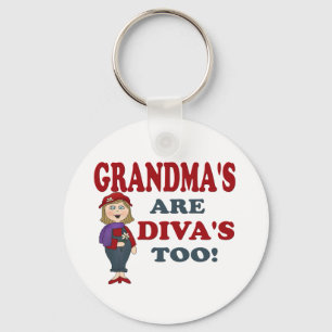 GRANDMA DIVA KEY RING