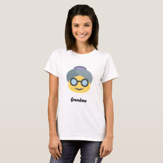 Grandma Emoji Basic T-Shirt