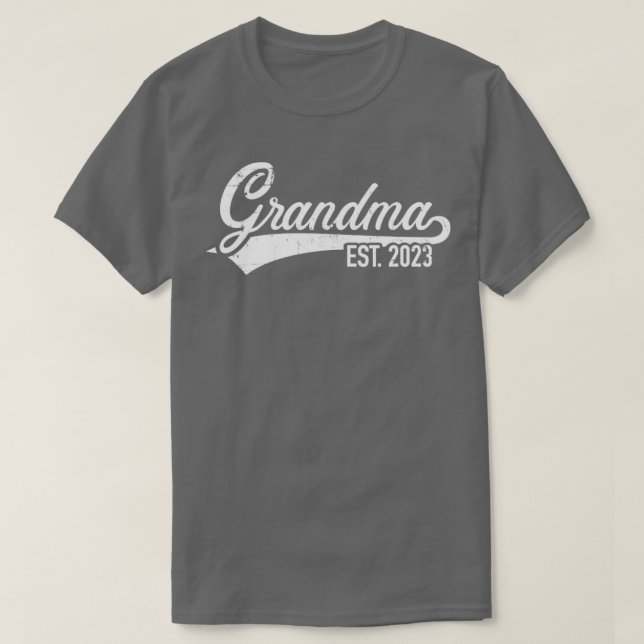 Grandma est 2023 for new nana T-Shirt (Design Front)