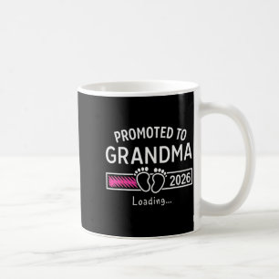 Grandma Est 2026 Promoted To Grandma New Grandma 2 Coffee Mug