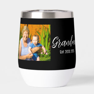 Grandma Est. White script photo