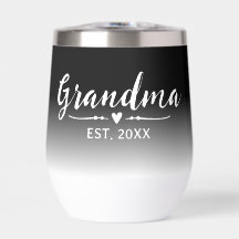 Grandma Established Black Gradient