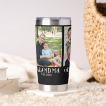 Grandma Established Bold Modern Black 3 Photo