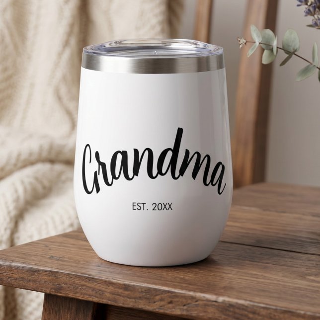 Grandma Established Custom Year White Chic (Creator Uploaded)