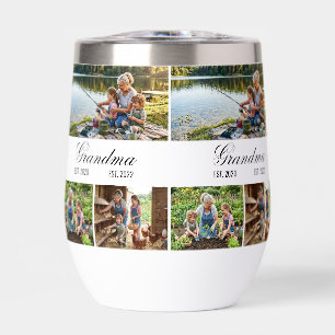 Grandma Established Family Photo Collage Keepsake