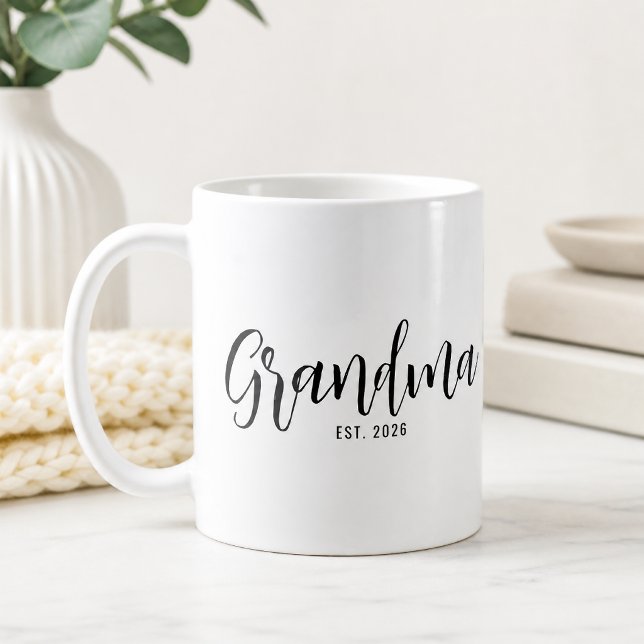 Grandma Established New Grandma Coffee Mug (Creator Uploaded)