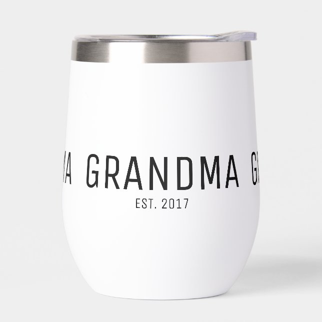 Grandma Established New Grandma Gift  (Left)