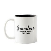 Grandma Established New Grandmother Gift