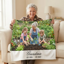Grandma Established Personalised Photo Gift