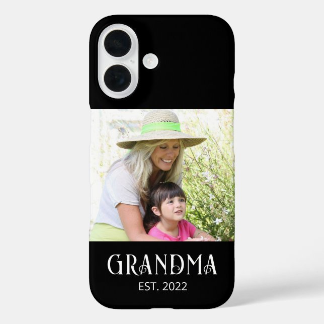 Grandma Established Photo  Case-Mate iPhone Case (Back)