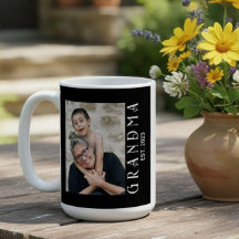 Grandma Established Photo Gift