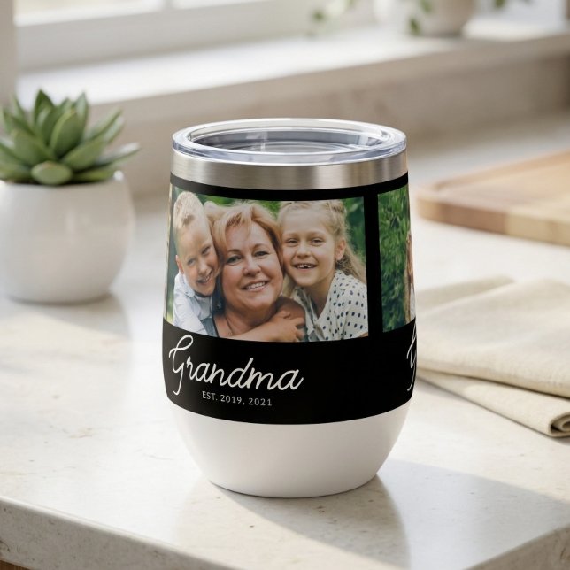 Grandma Established Script Black 3 Photo (Creator Uploaded)