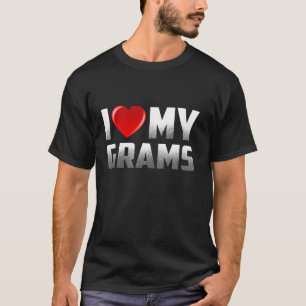Grandma Gifts from Grandkids I Love My Grams Mothe T-Shirt