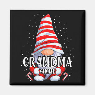 Grandma Gnome Christmas Pajamas Matching Family Gr Magnet