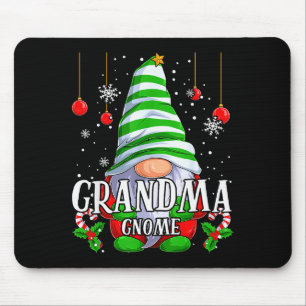 Grandma Gnome Christmas Pajamas Matching Family Gr Mouse Pad