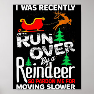 Grandma Got Run Over By A Reindeer Christmas So Pa Poster