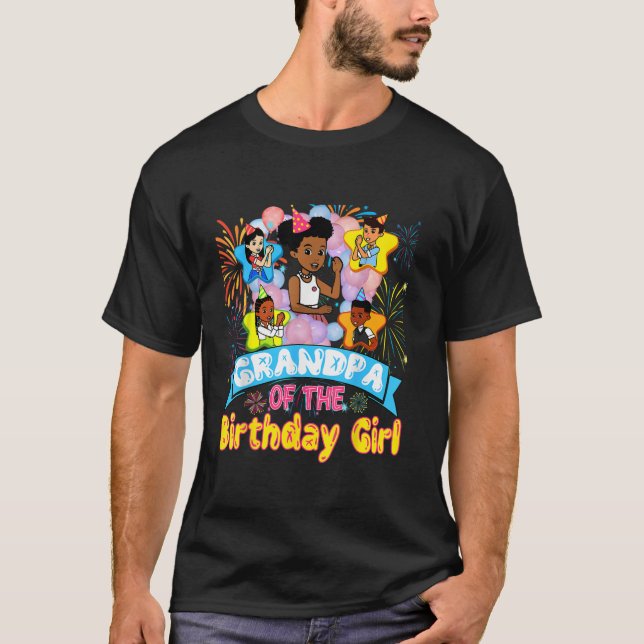 Grandma Gracie s Corner Birthday Dolls Cute Party  T-Shirt (Front)