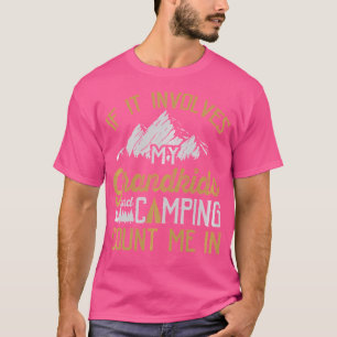 Grandma Grandad Camper Camping Shirt Involves My G